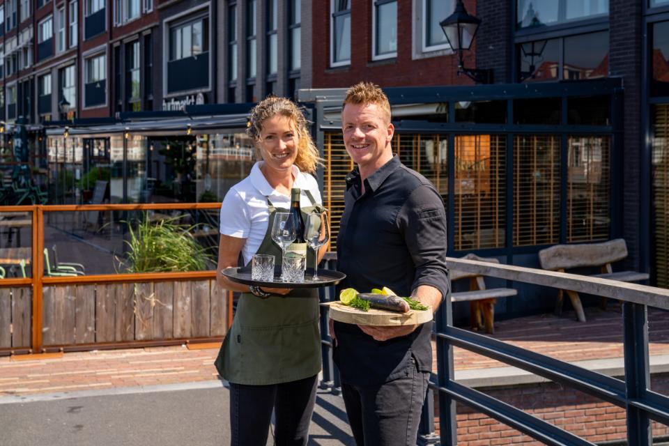 personeel van restaurant de turfmarkt